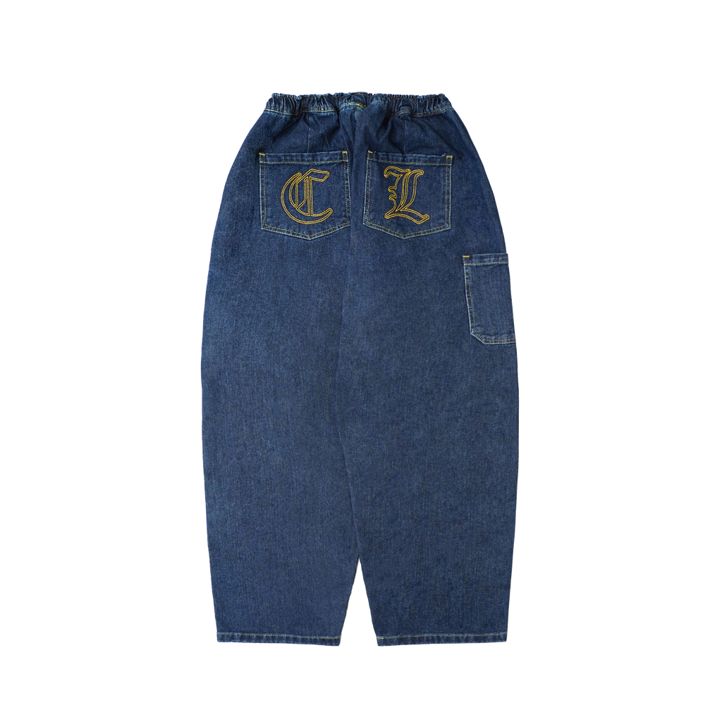 RADIANCE PANTS - BLUE/GOLD