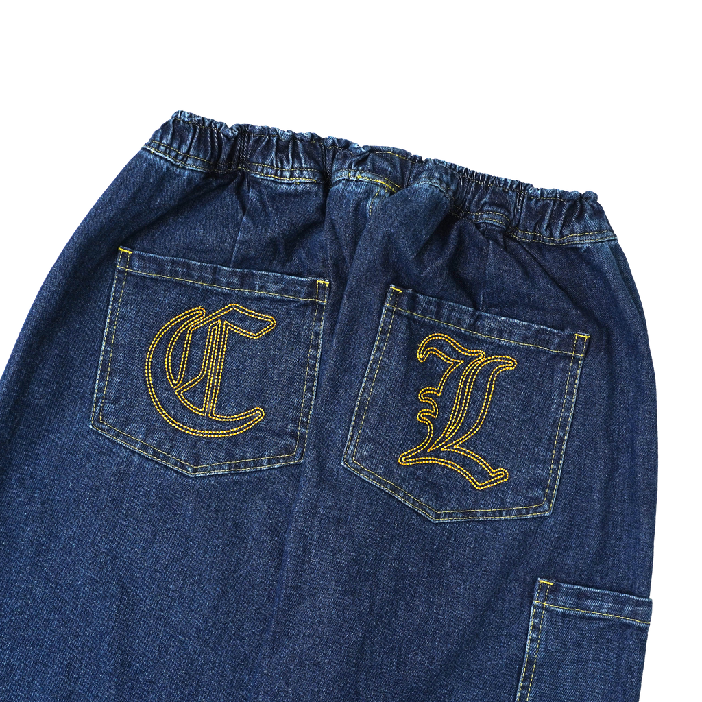 RADIANCE PANTS - BLUE/GOLD