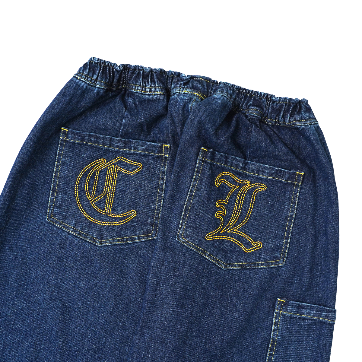 RADIANCE PANTS - BLUE/GOLD