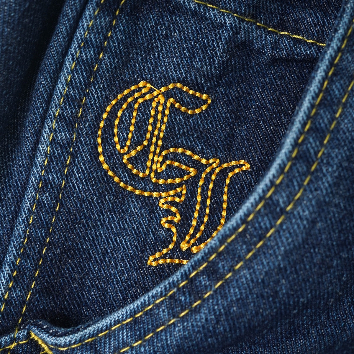 RADIANCE PANTS - BLUE/GOLD