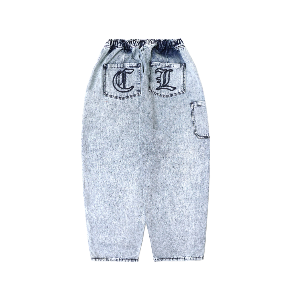 RADIANCE PANTS - WHITE/BLU