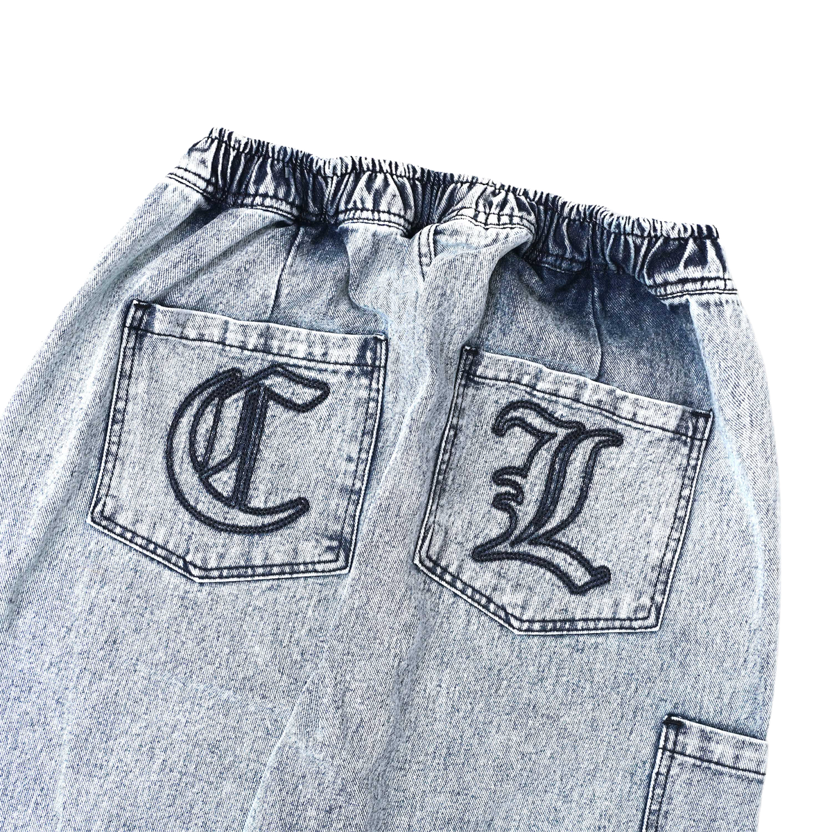 RADIANCE PANTS - WHITE/BLU