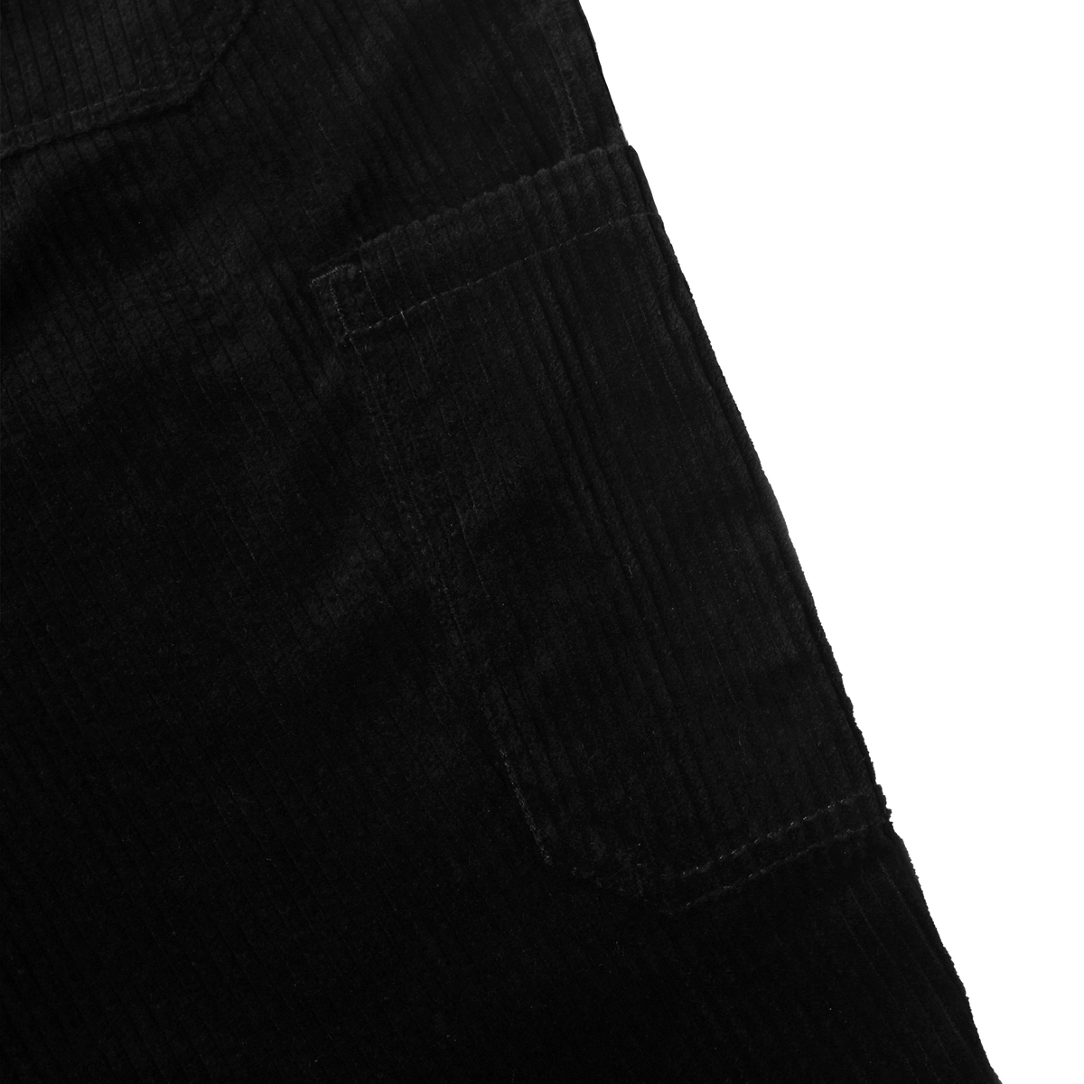 OG LOGO BAGGY CORDUROY PANTS - BLACK