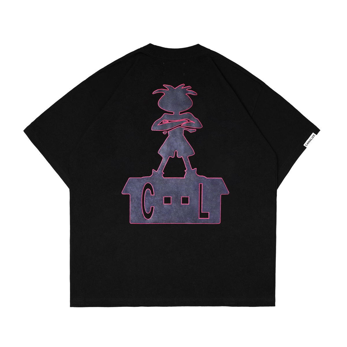CL HOMES TEE - BLACK