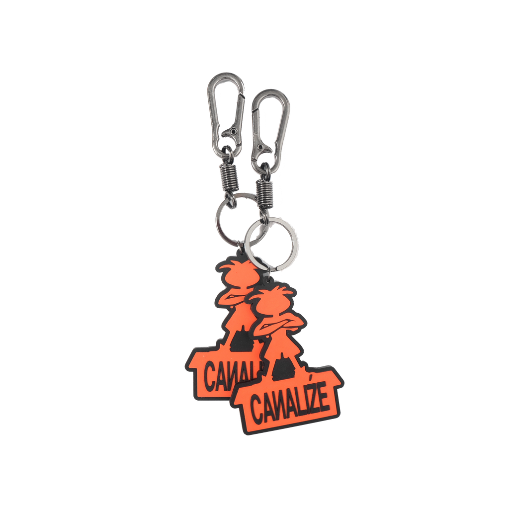 CL HOMES RUBBER KEYCHAIN