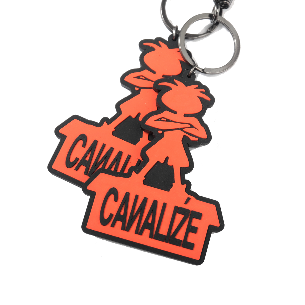 CL HOMES RUBBER KEYCHAIN