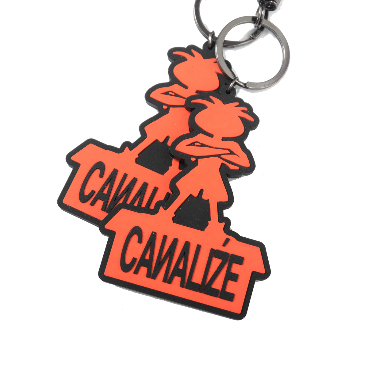 CL HOMES RUBBER KEYCHAIN