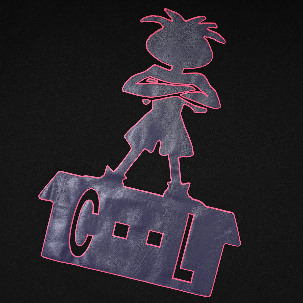 CL HOMES TEE - BLACK