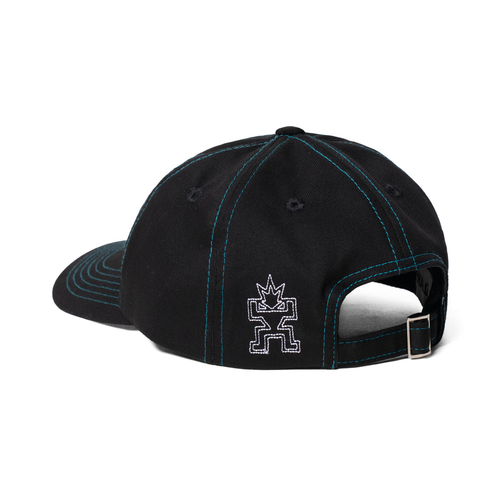 ABBRE CONTRAST CAP - BLACK/CYAN