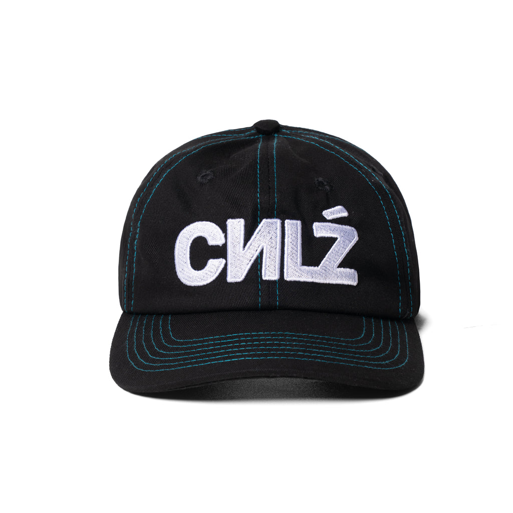 ABBRE CONTRAST CAP - BLACK/CYAN