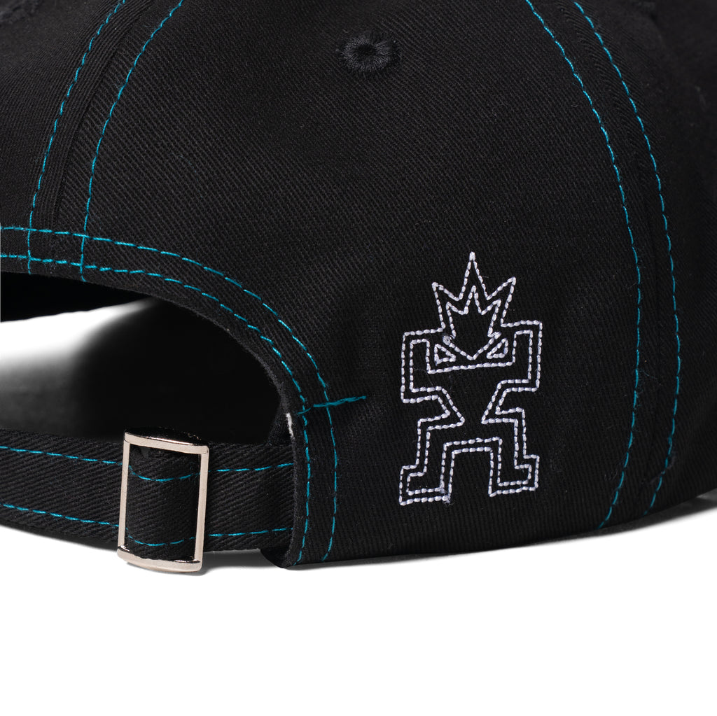 ABBRE CONTRAST CAP - BLACK/CYAN