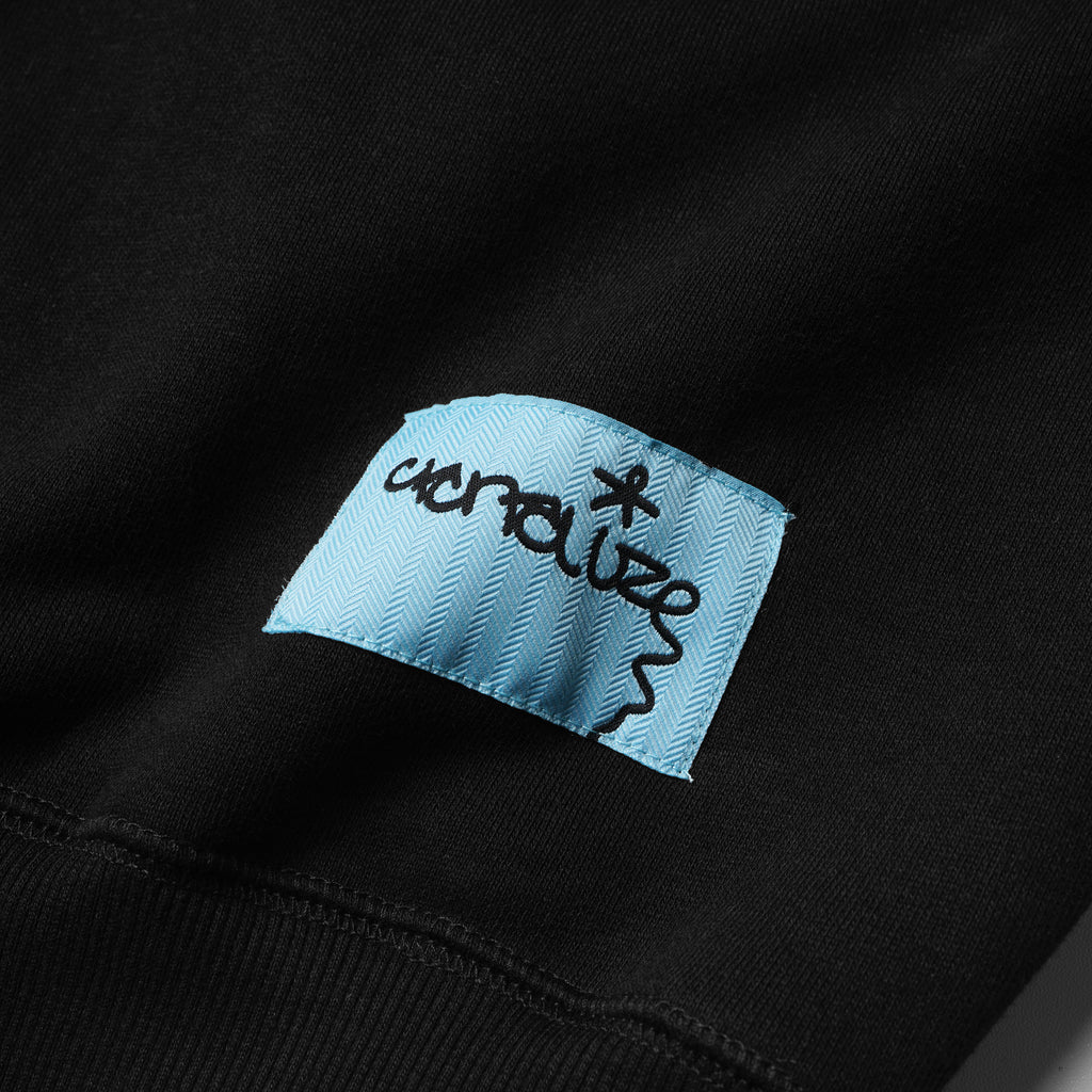 SPYCLE - BLACK - CREWNECK SWEATSHIRT