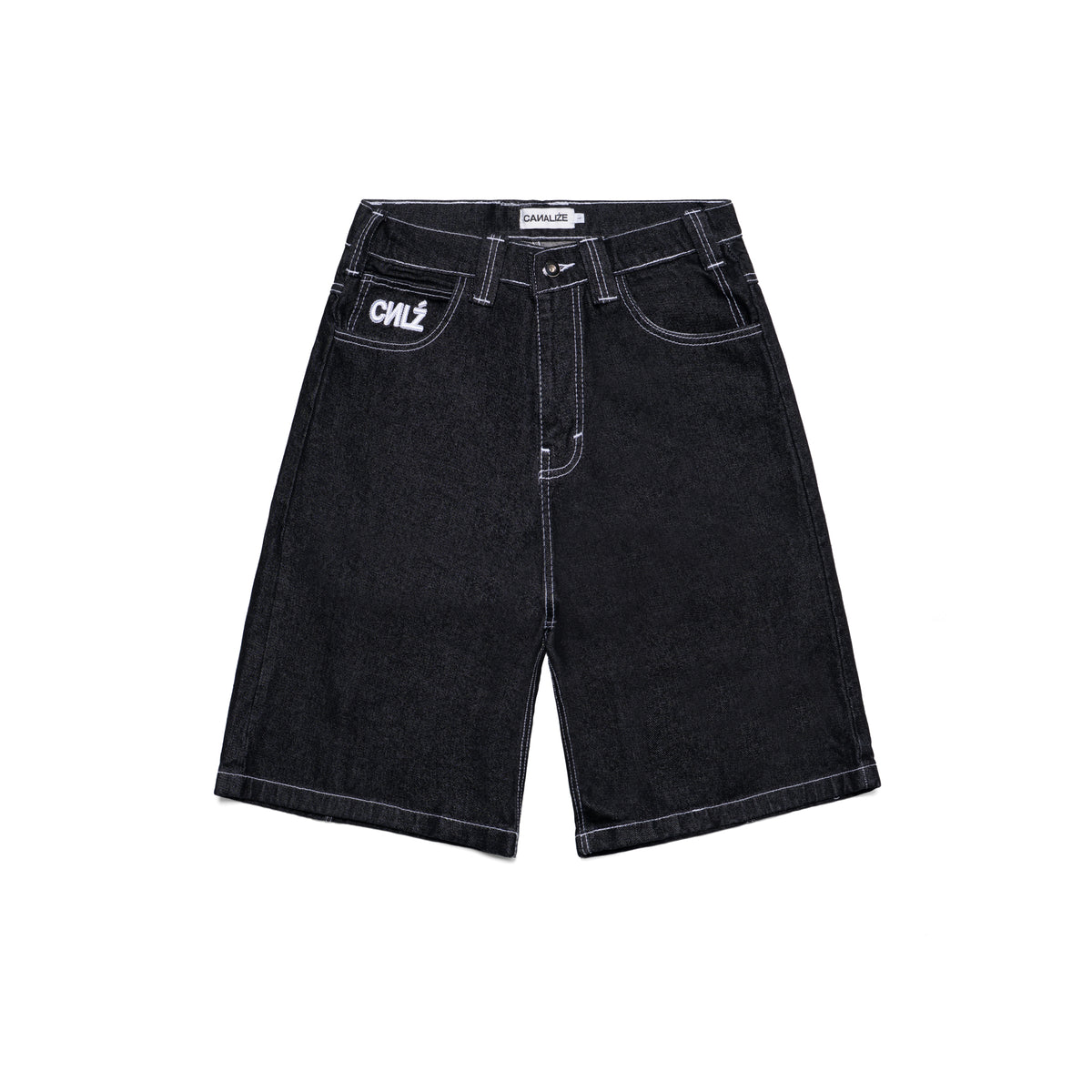 FABLE DENIM SHORT - BLACK WASH