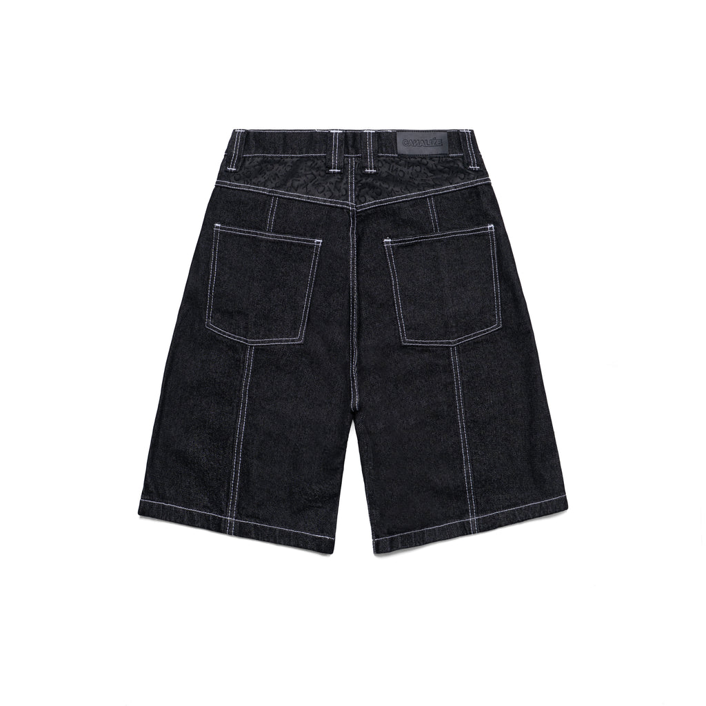 FABLE DENIM SHORT - BLACK WASH