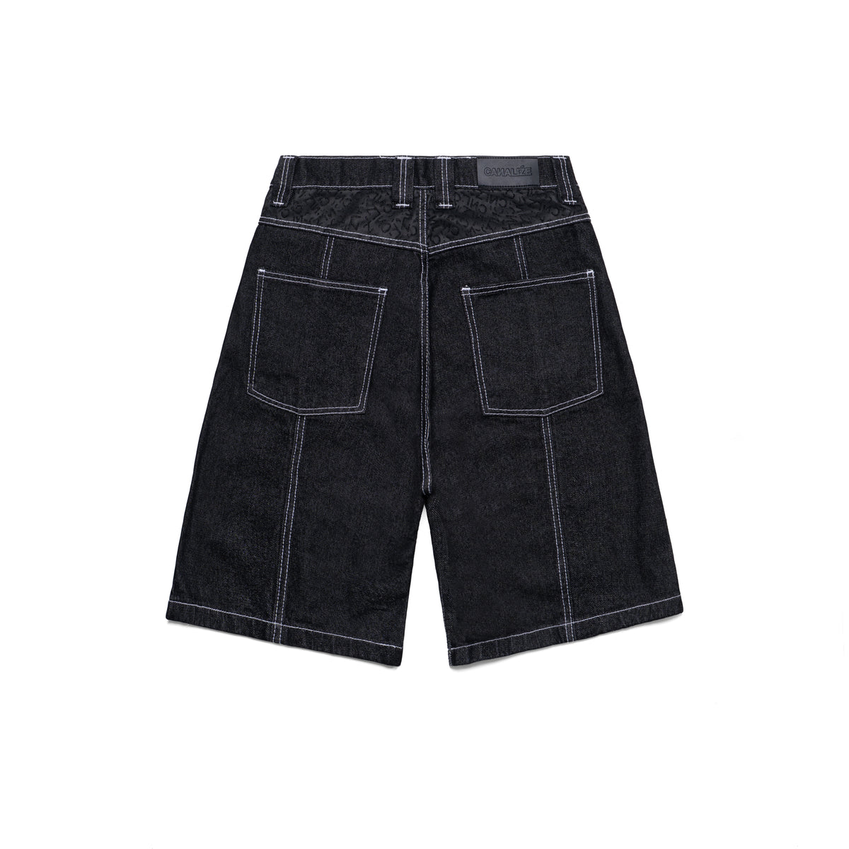 FABLE DENIM SHORT - BLACK WASH
