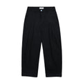PREATS - BLACK HERRINGBONE - PLEATED TROUSER