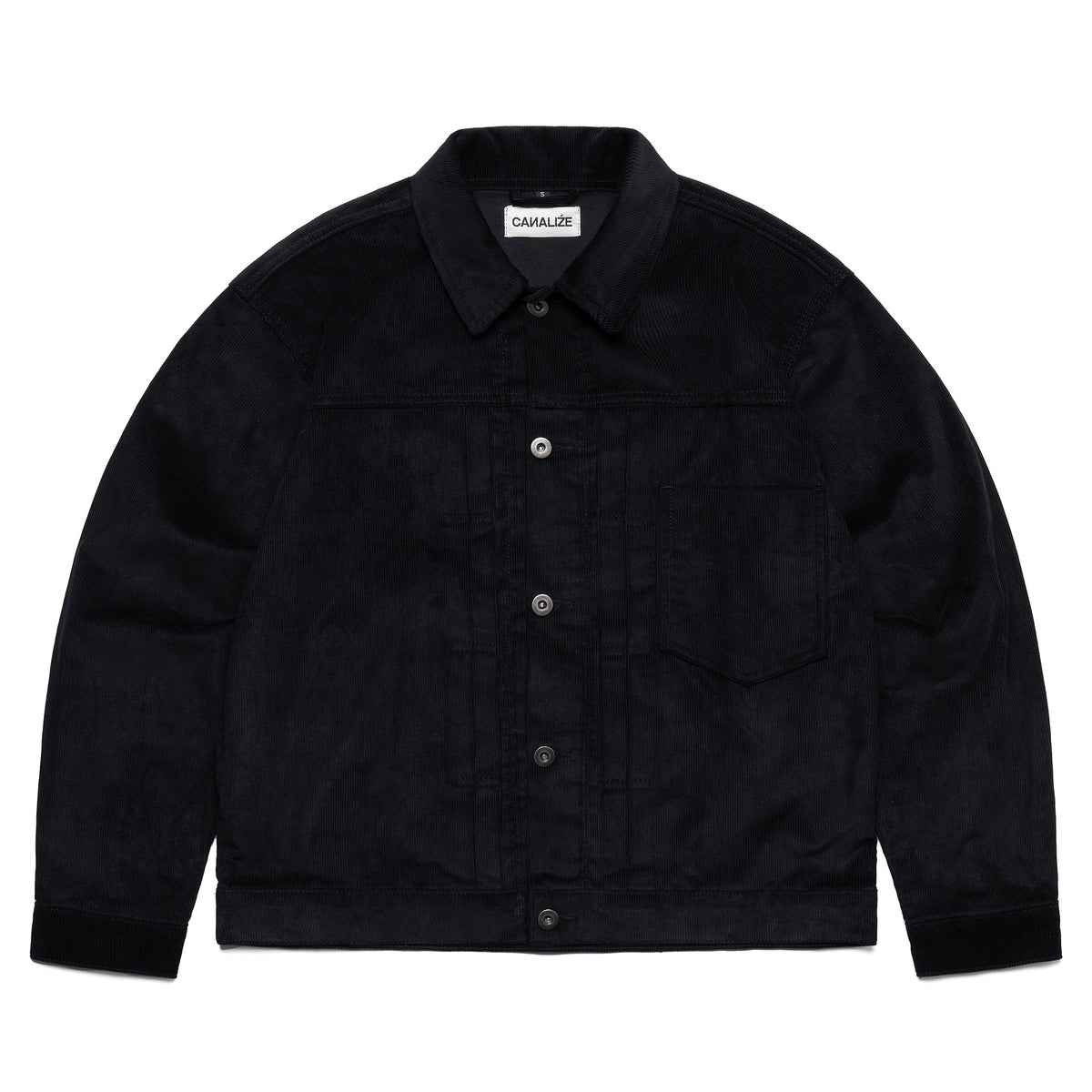 BLOPE - BLACK CORDUROY - TRUCKER TYPE II