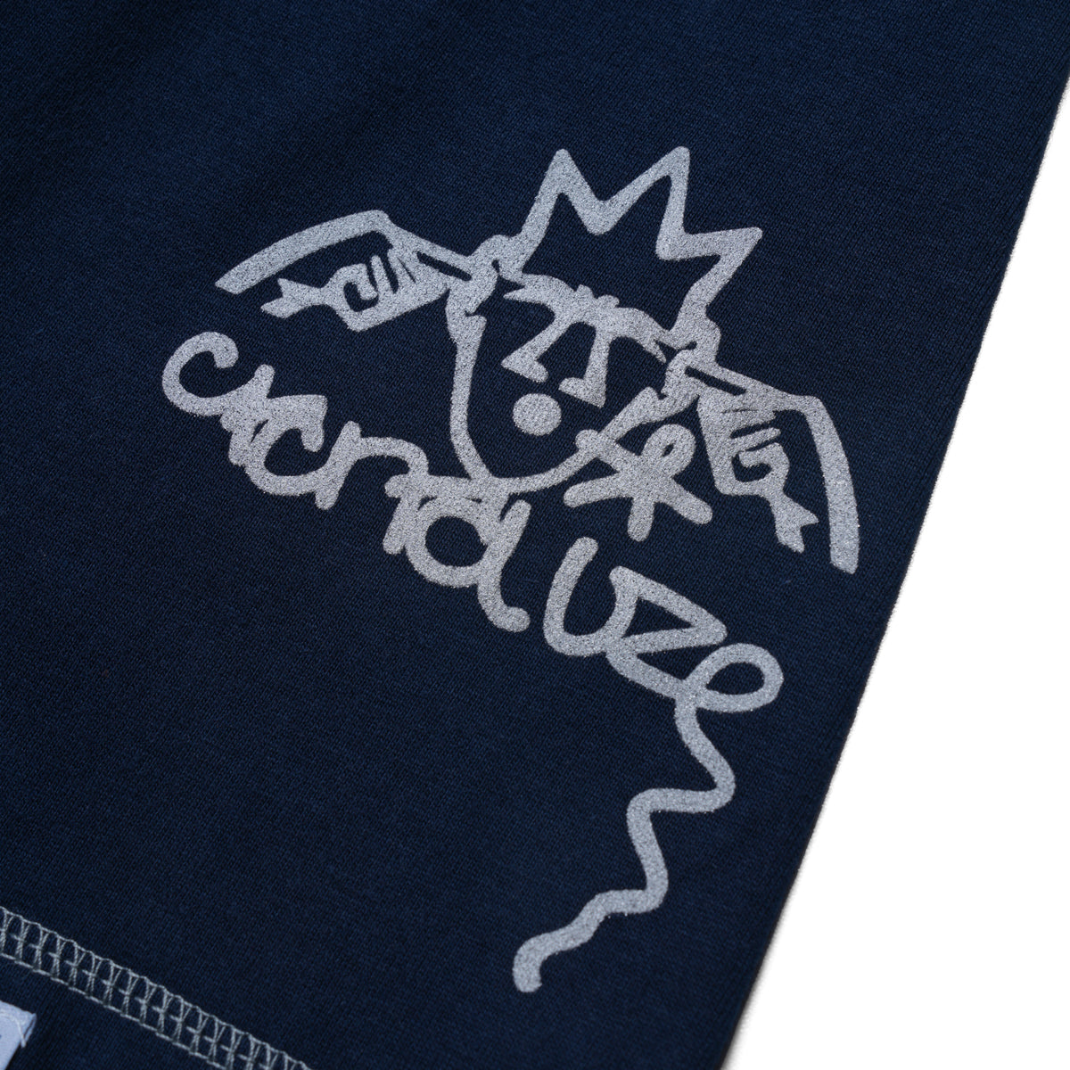 CAUTION - NAVY/GREY - T-SHIRT