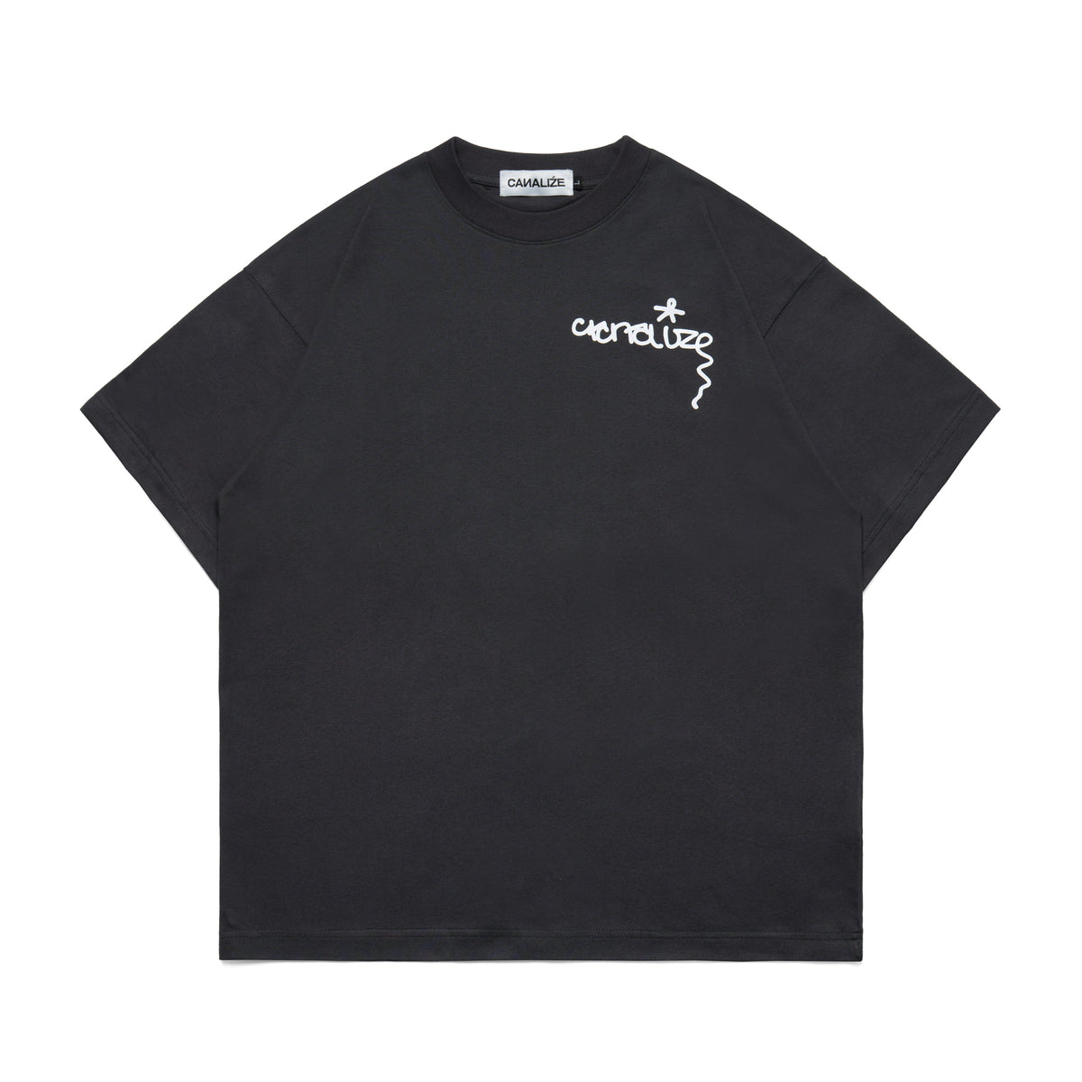 BLESSED - GREY/WHITE - T-SHIRT