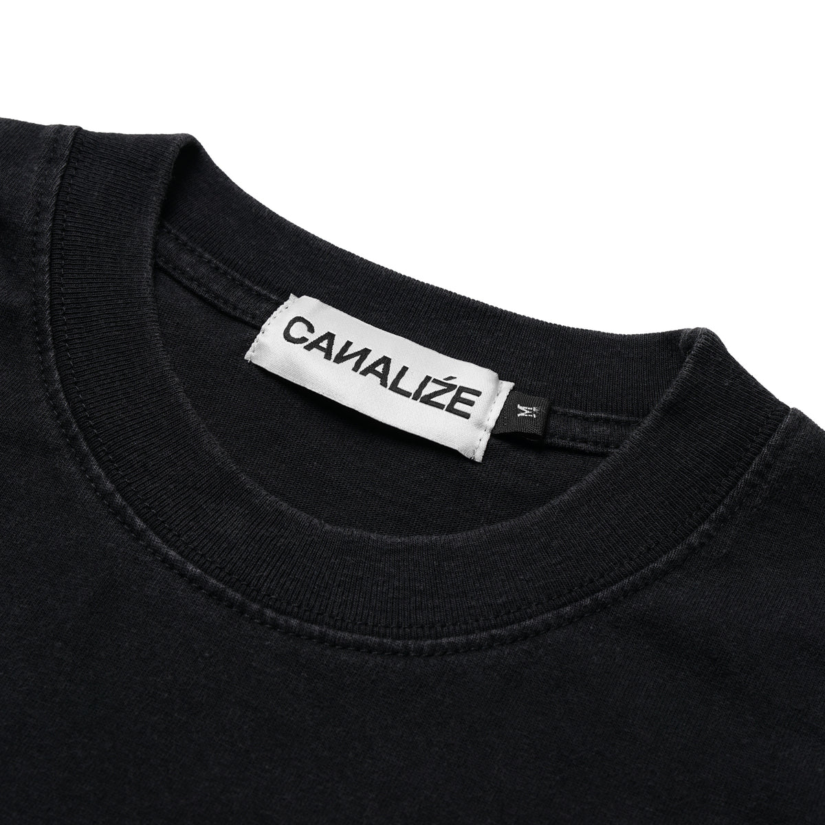 FEEL IT TEE - BLACKWASH/CYAN