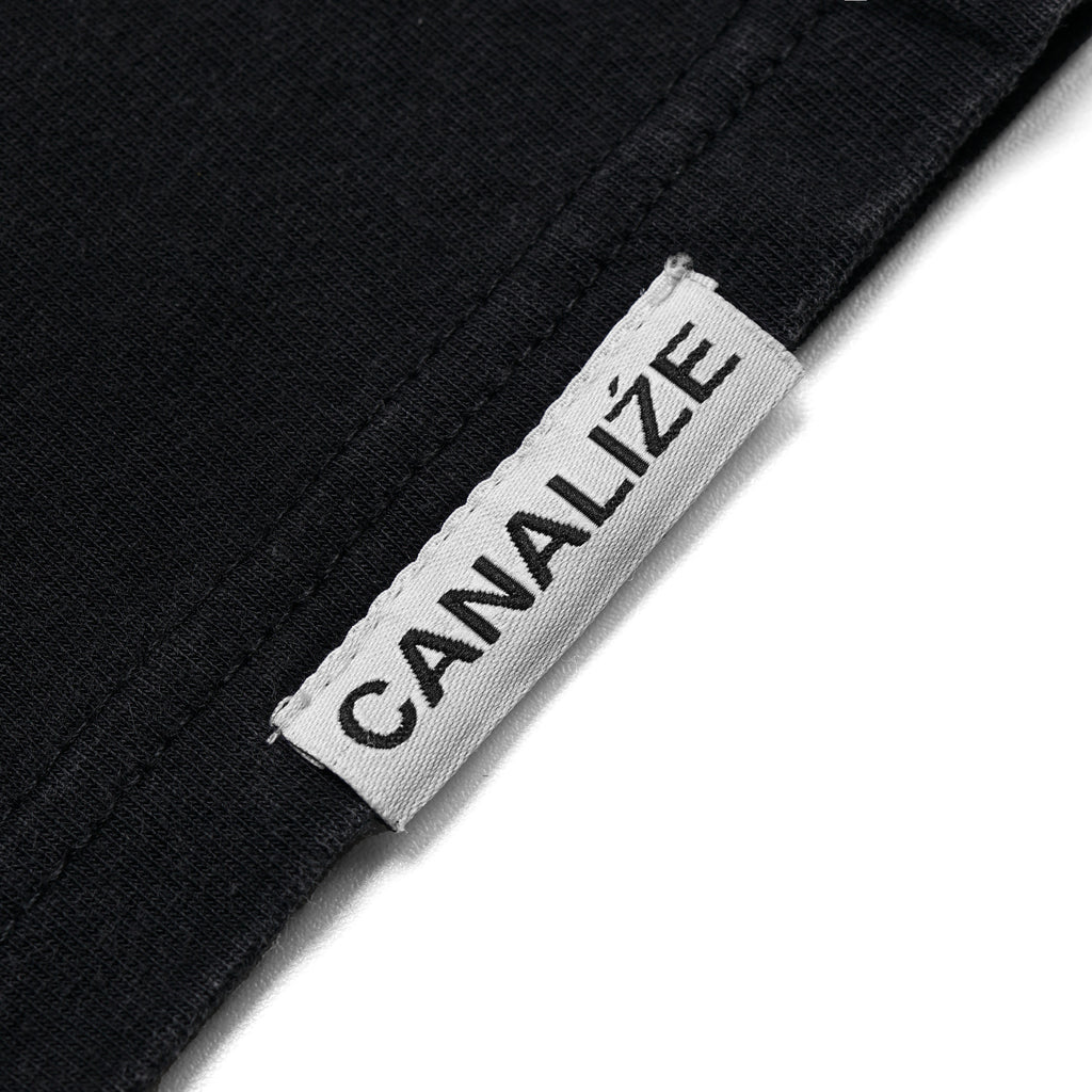 FEEL IT TEE - BLACKWASH/CYAN