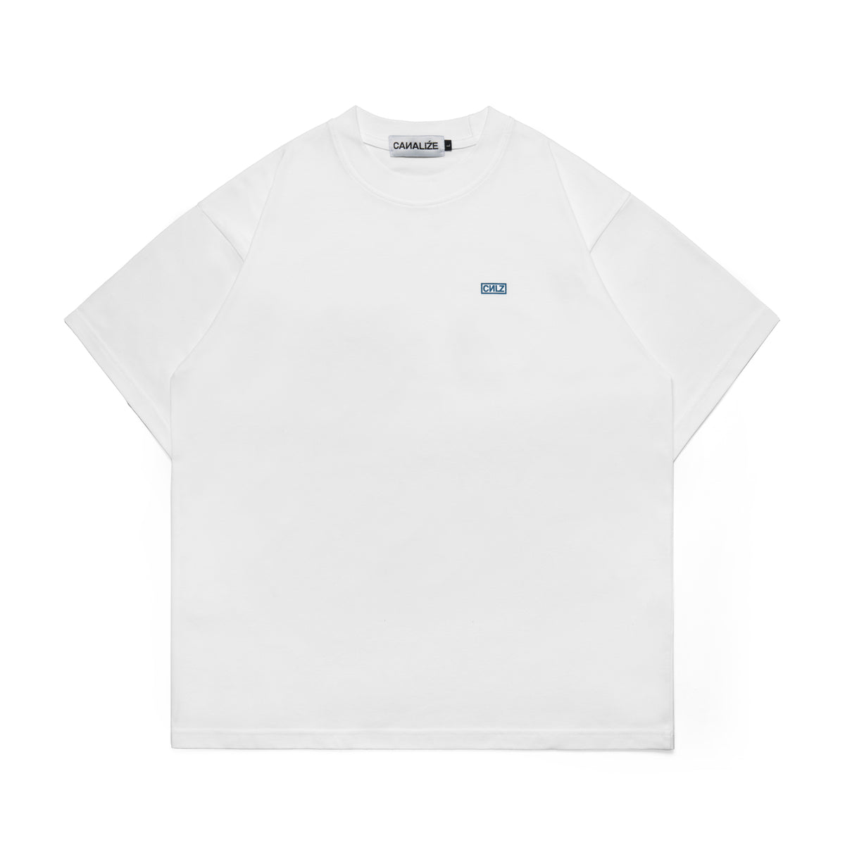 POPE - WHITE/TEAL - T-SHIRT