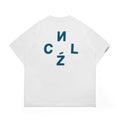 POPE - WHITE/TEAL - T-SHIRT