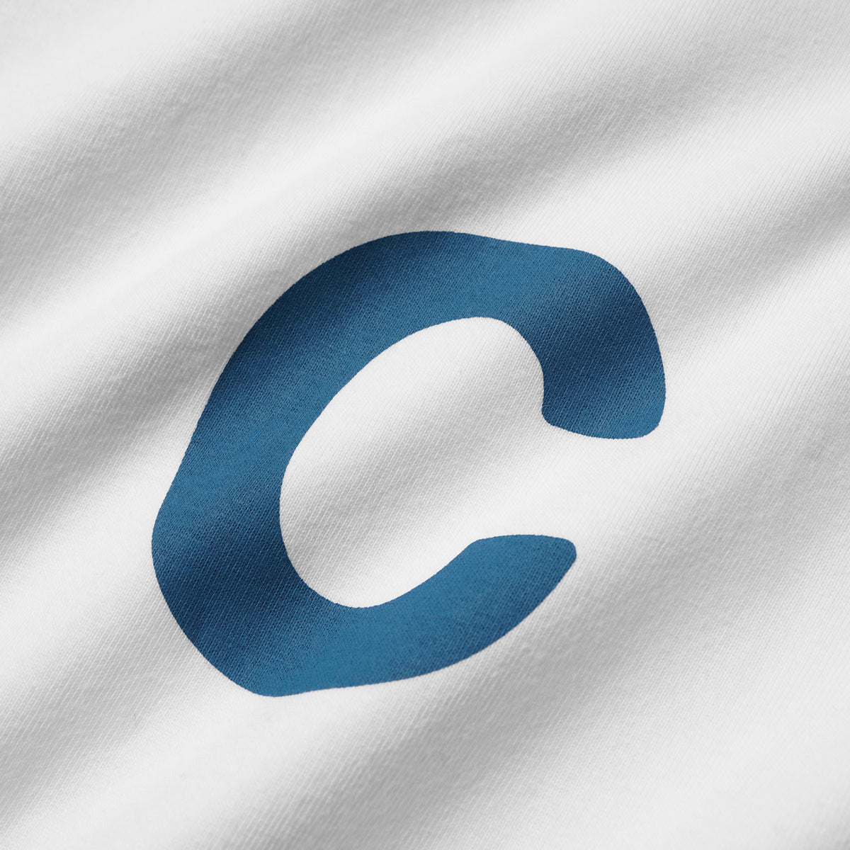 POPE - WHITE/TEAL - T-SHIRT