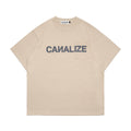 FEEL IT TEE -  BEIGE/GREY