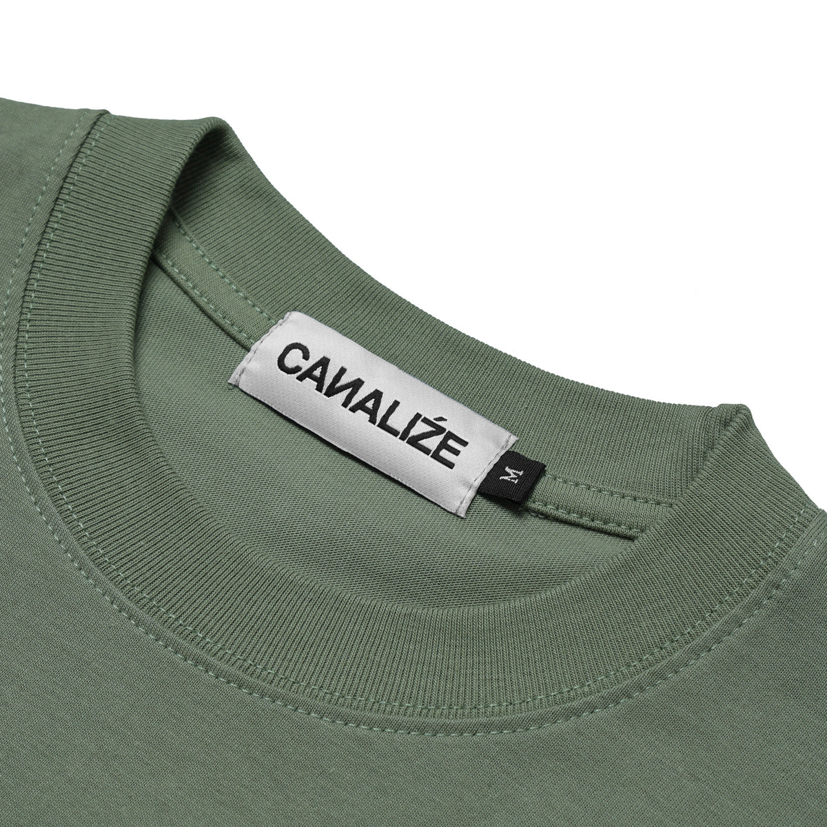 FEEL IT TEE -  SAGE/BLACK