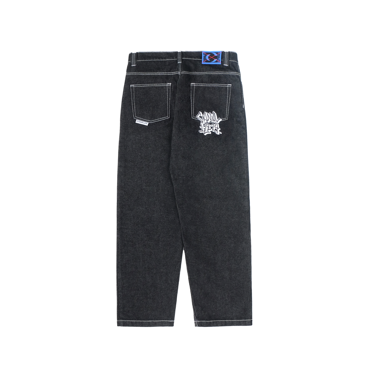 TAGGING24 PANTS - BLACK