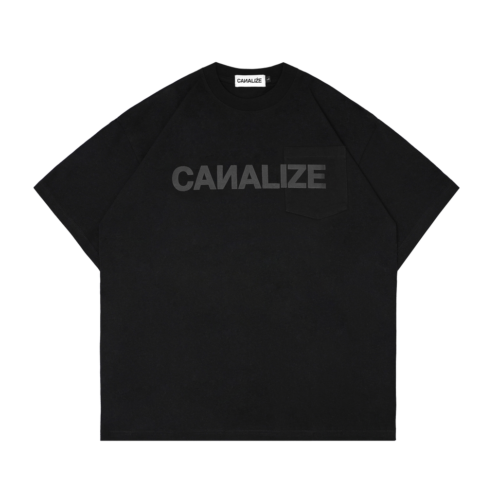 FEEL IT TEE -  BLACK/BLACK