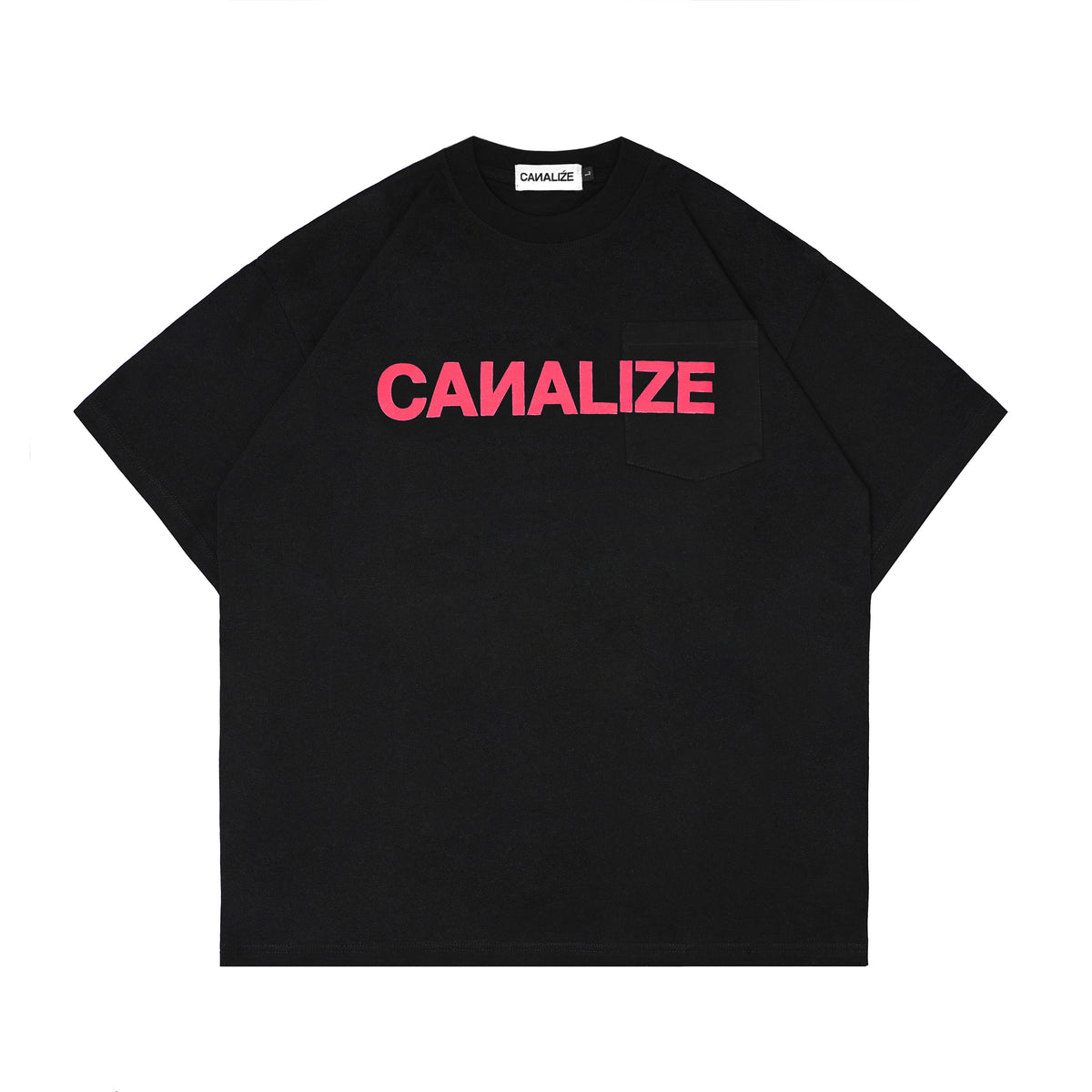 FEEL IT TEE - BLACK/PINK