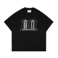MIRROR PILLAR TEE - BLACK