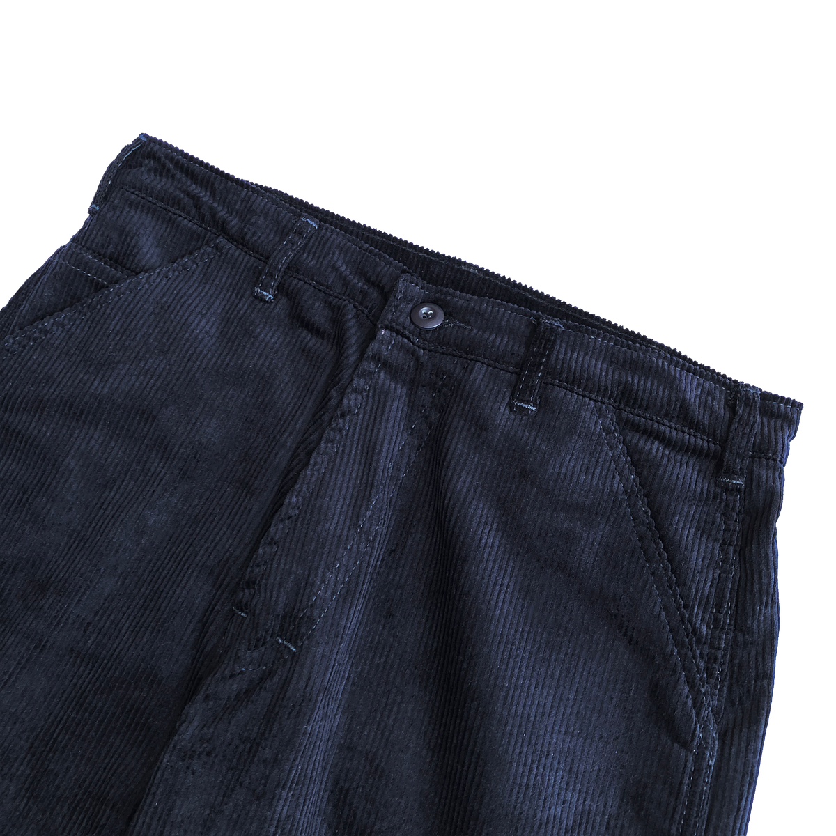 3OG BAGGY CORDUROY PANTS - NAVY