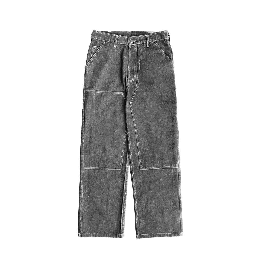 DPAINTER DOUBLE KNEE PANTS - GREY WASH
