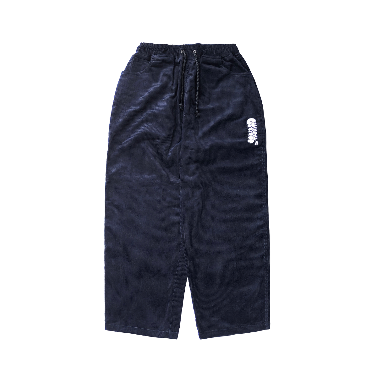 THROWIE BAGGY CORDUROY PANTS - NAVY