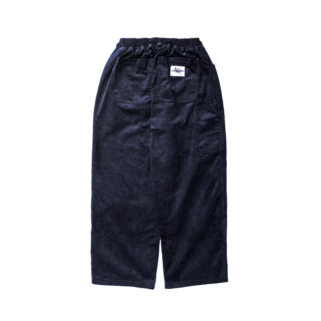 THROWIE BAGGY CORDUROY PANTS - NAVY