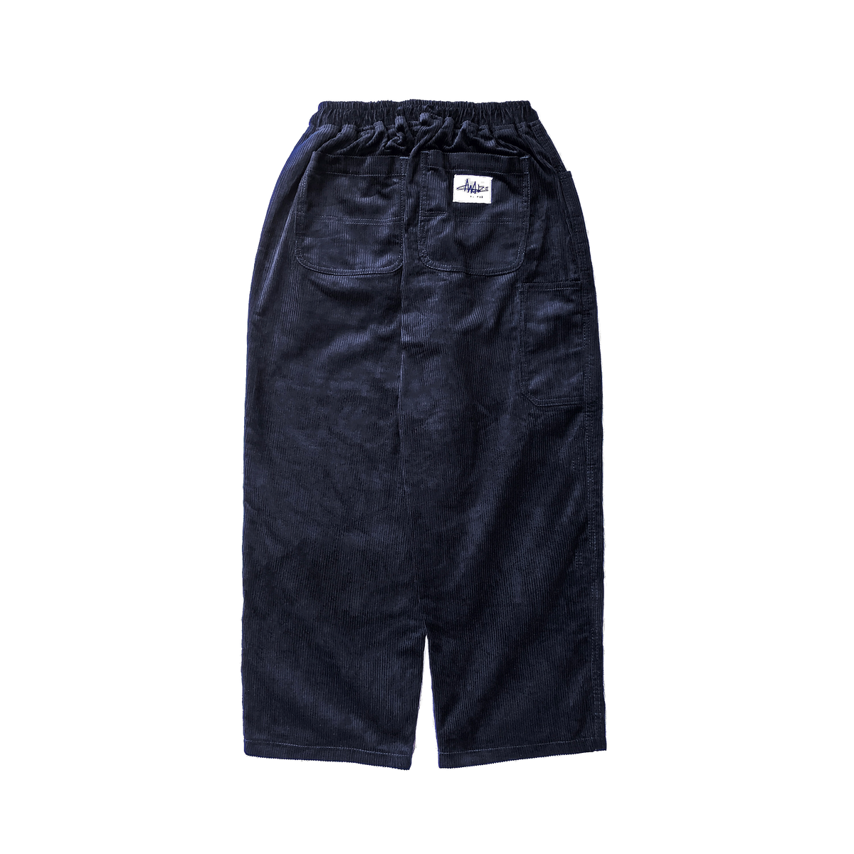 THROWIE BAGGY CORDUROY PANTS - NAVY