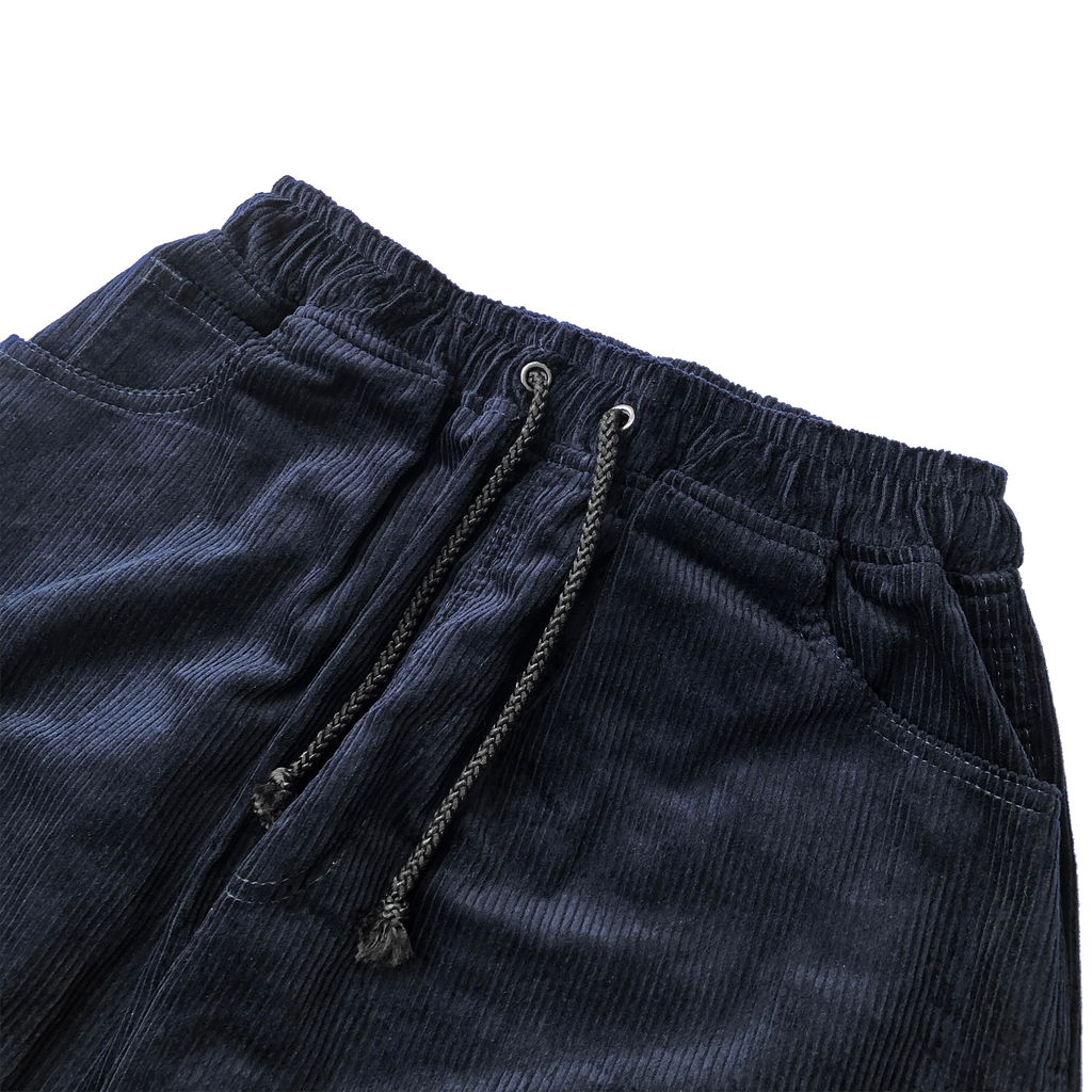 THROWIE BAGGY CORDUROY PANTS - NAVY