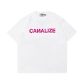 FEEL IT TEE - WHITE/PINK