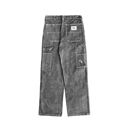 DPAINTER DOUBLE KNEE DENIM STONEWASH